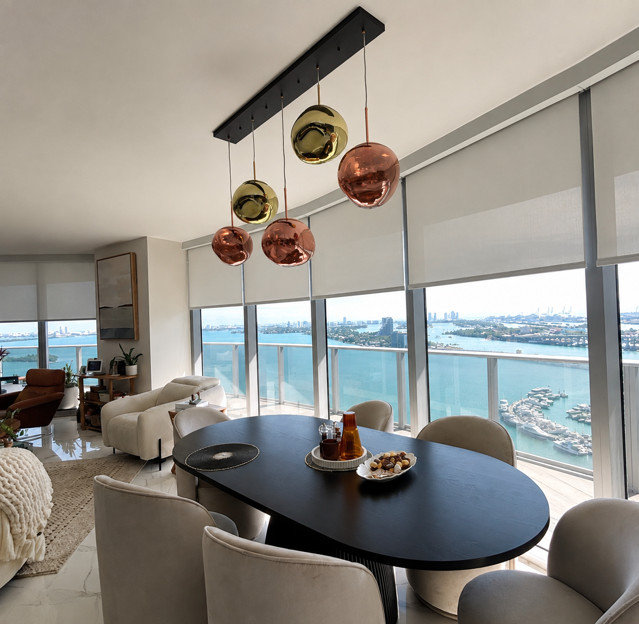 Roller shades installation